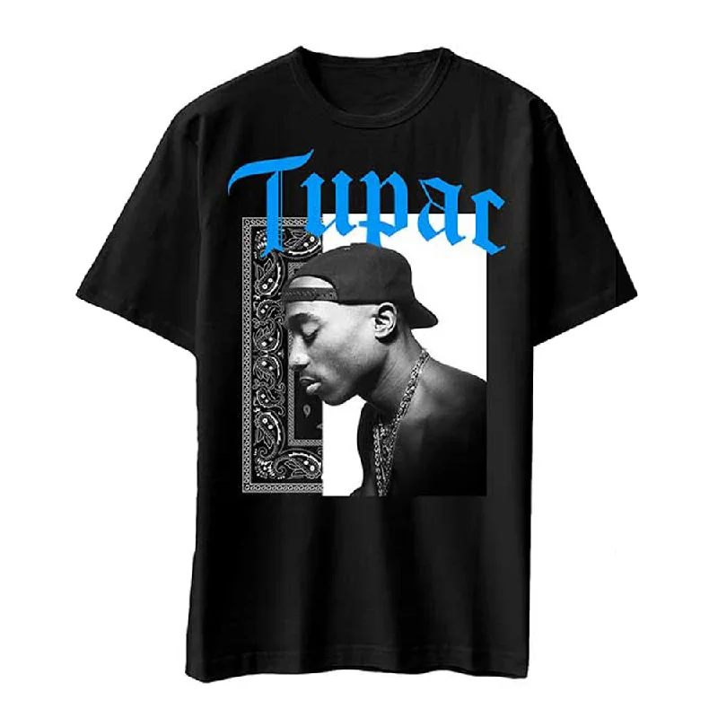 Tupac | Official Band T-Shirt | Only God Can Judge Me Collared Crew Neck Turtle Neck