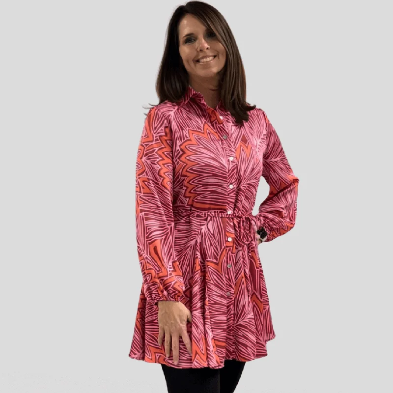 Alexis Tunic or Mini Dress Made in USA Comfortable Wrap Mini Dress