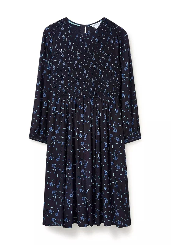 White Stuff Aneth Shirred Waist Midi Dress, Black Print Fashionable Pencil Midi Dress White Stuff Aneth Shirred Waist Midi Dress, Black Print Fashionable Pencil Midi Dress