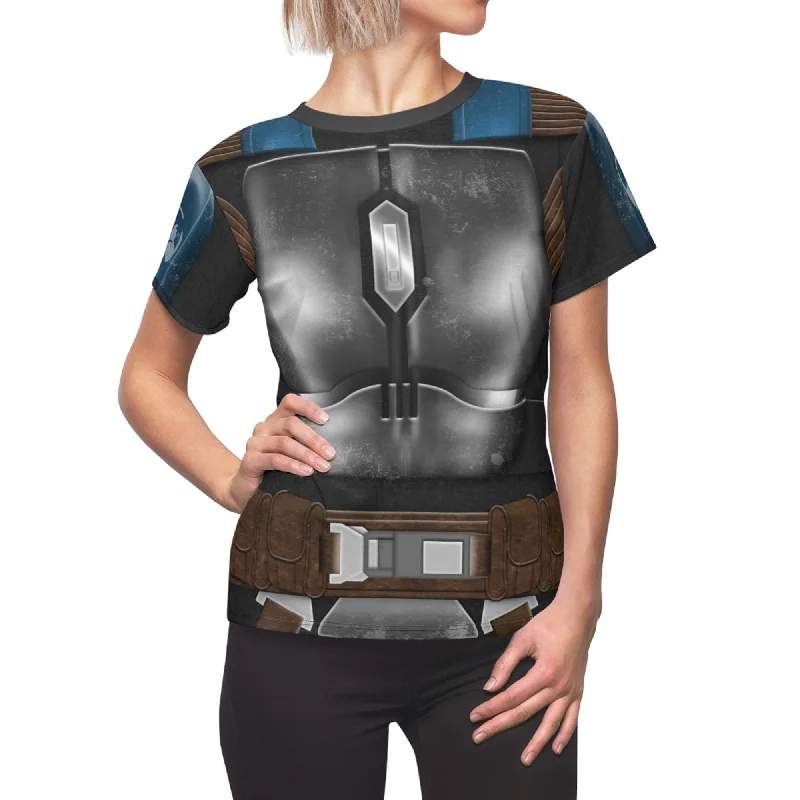 Bo-Katan Kryze Women's Shirt, Mandalorian Costume Modern Casual Short Sleeve