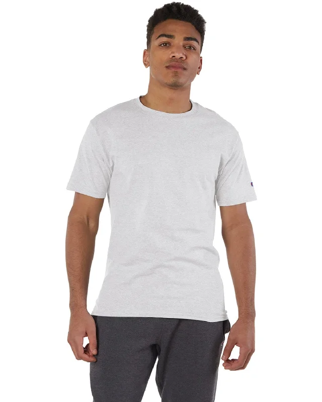 Champion Cotton T-Shirt | Ash Front Pockets Side Pockets Patch Pockets