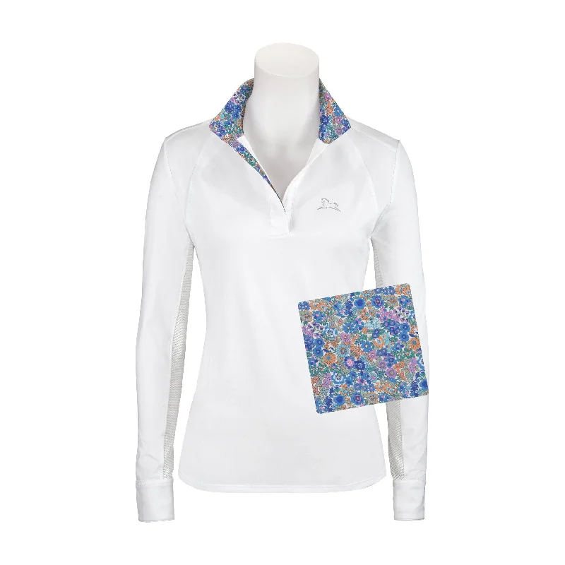 RJ Classics- Maddie Show Shirt ( Multi Floral) Cozy Linen Short Shirt