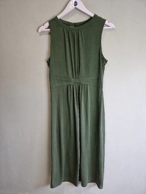 Oasis khaki midi dress - medium Cozy Knit Midi Dress