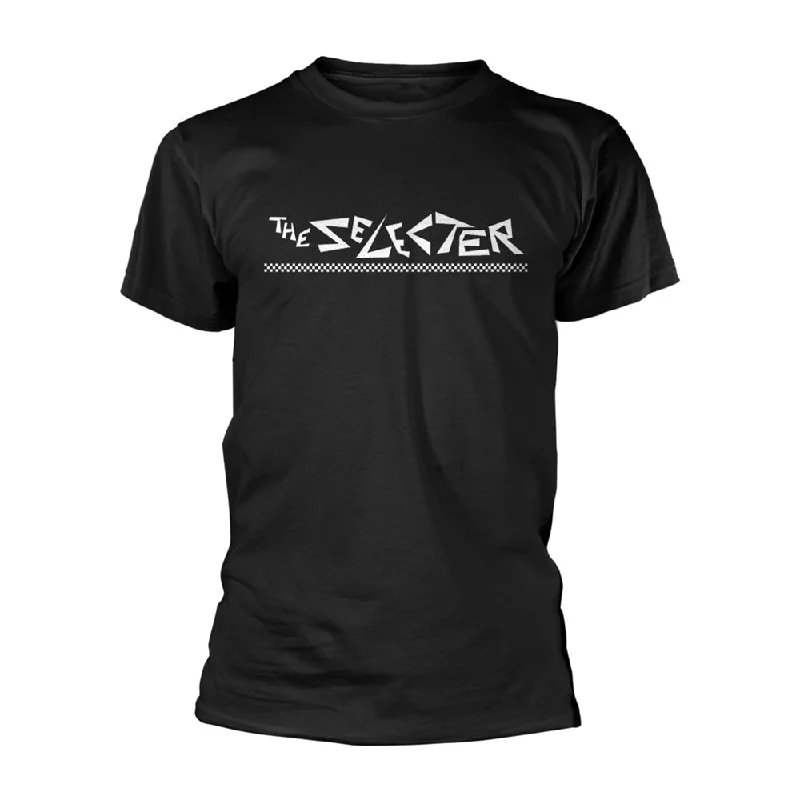 The Selecter Unisex T-shirt: Logo Zippered Front Buttoned Front Snap Front