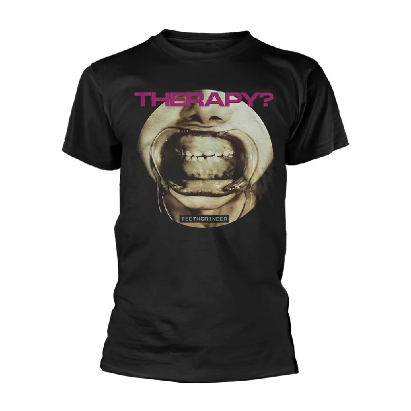 Therapy? Unisex T-shirt: T-Shirtthgrinder Welt Pockets Slit Pockets Flap Pockets