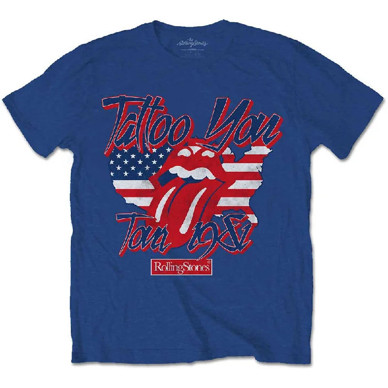 The Rolling Stones | Official Band T-Shirt | Tattoo You Americana Handmade Hand-knitted Hand-woven