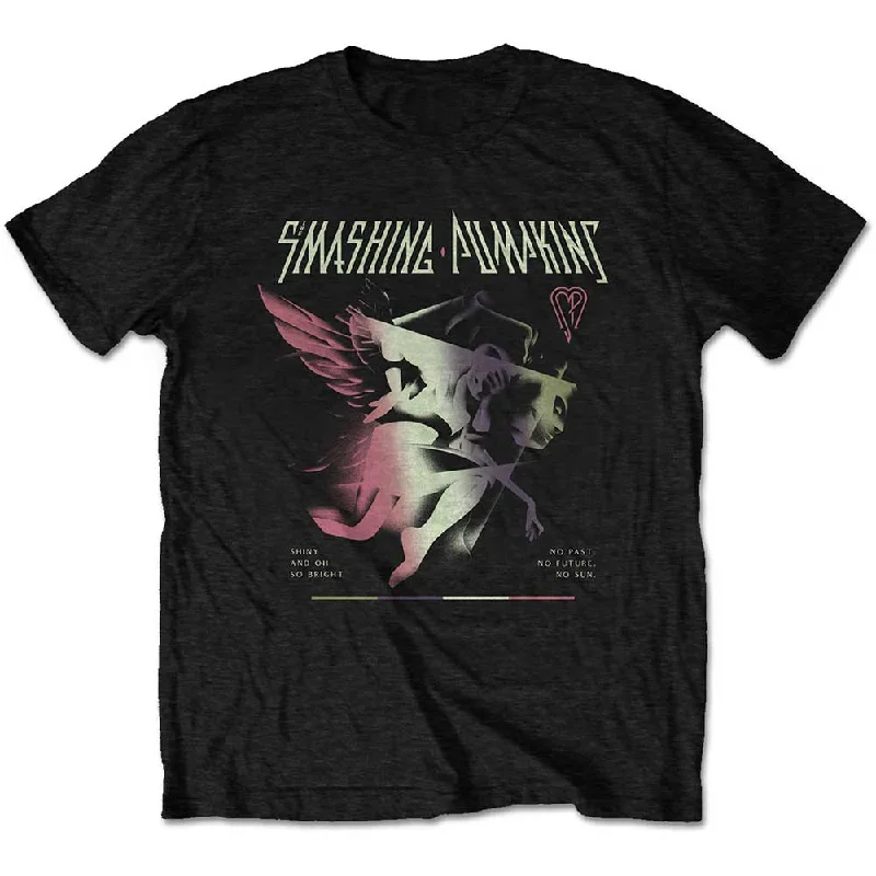 The Smashing Pumpkins | Official Band T-Shirt | Shiny Mesh Blend Leather Blend Suede Blend