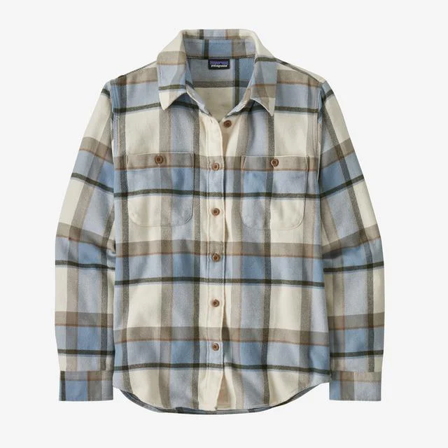 Women's Fjord Flannel Shirt Relaxed Fit Short Shirt