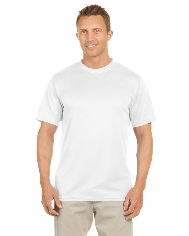 Augusta Moisture Wicking T-Shirt | White Lace Blend Ribbed Blend Corduroy Blend