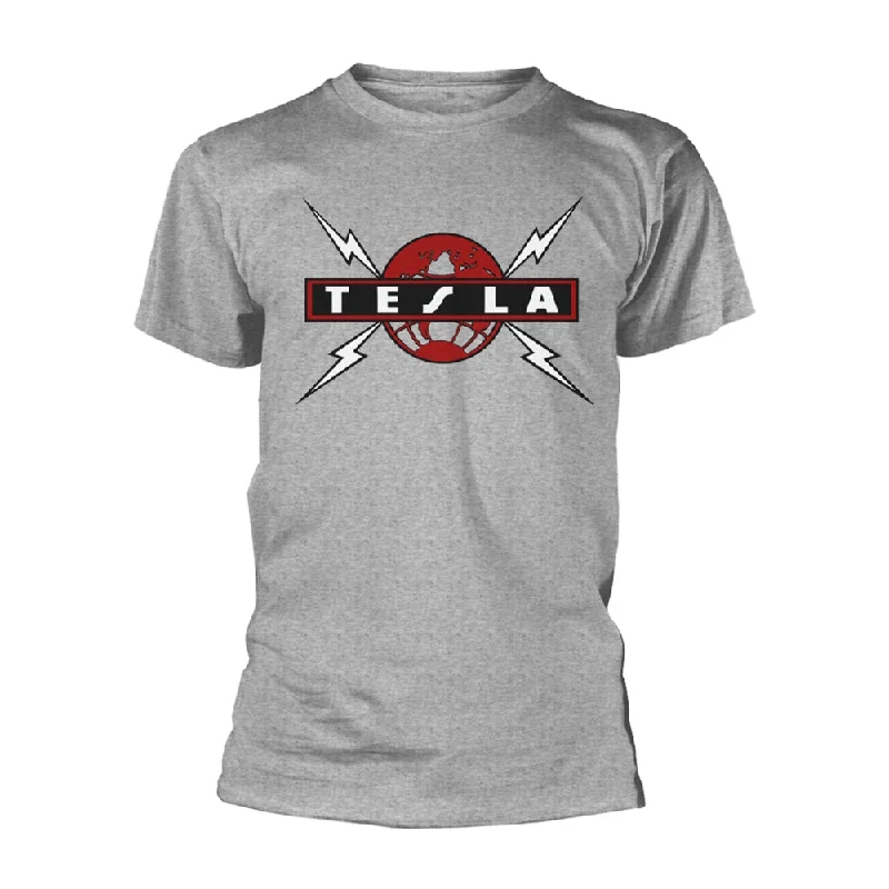 Tesla Unisex T-shirt: Globe Machine Wash Dry Clean Hand Wash