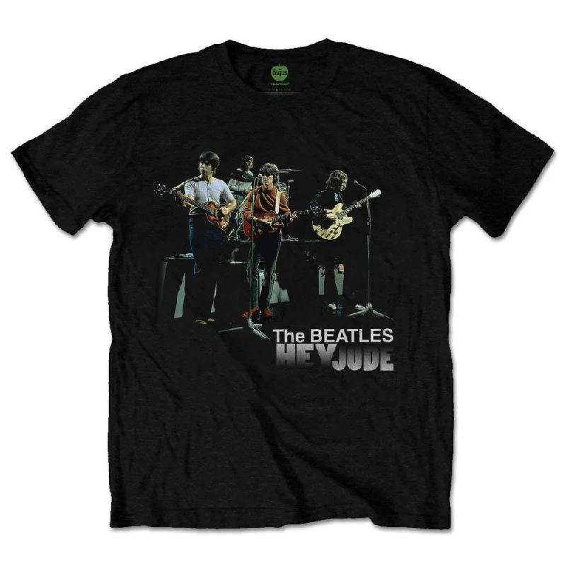 The Beatles | Official Band T-Shirt | Hey Jude Version 2 Basic T-Shirt Crew Neck Short Sleeve