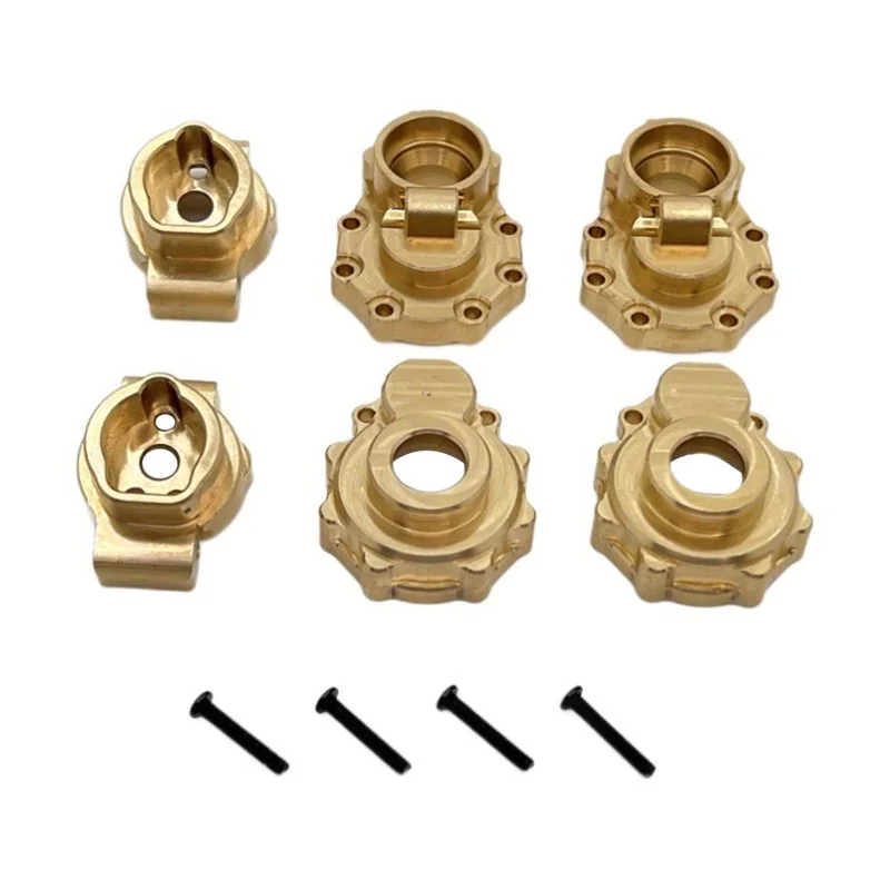 1/10 Brass Steering Cup Counterweight Upgrade Parts for RC Crawler Strapless Support Bra