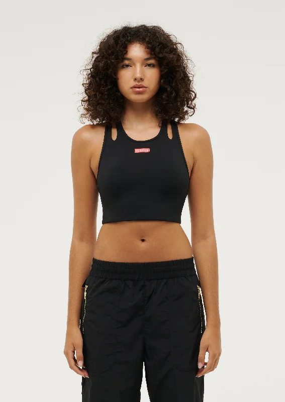 ALPHA SPORTS BRA IN BLACK Active Wear Bra