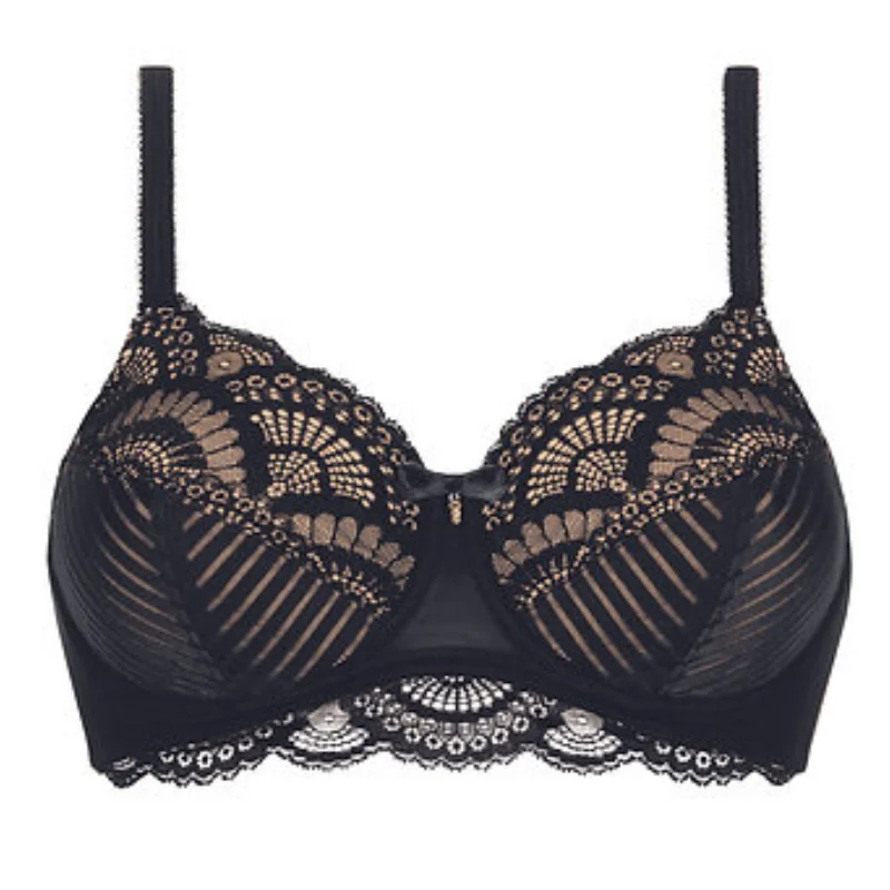 Amoena Karolina UW Mastectomy Bra Black Push-Up Padded Bra