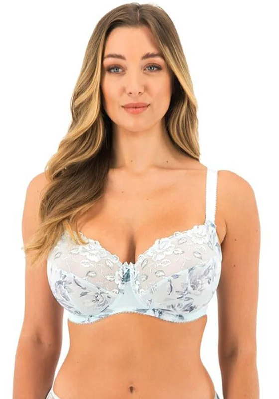 Fantasie Caroline Side Support Bra, Mint Chic Lace Bra