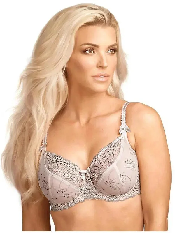 Cloud Pink Nicole See-Thru Bra Soft Strapless Bra