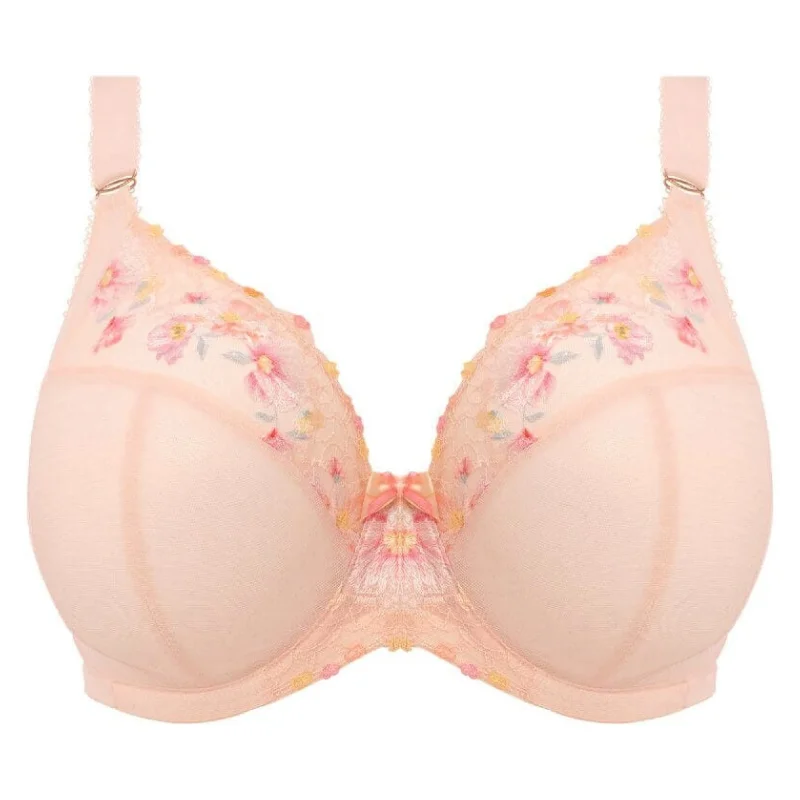 Elomi Himari Plunge Bra Peach Whisper High-Cut Bra Design