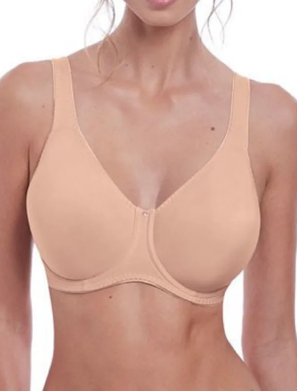 Fantasie Aura Underwire Molded Full Cup Bra, Natural Beige Adjustable Back Bra