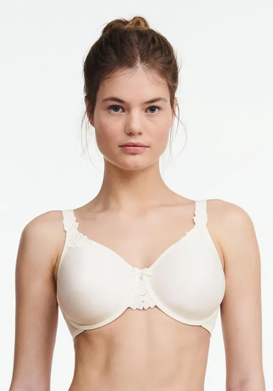 Chantelle Hedona Underlined Seamless Bra, Ivory Fashionable Push-Up Bra