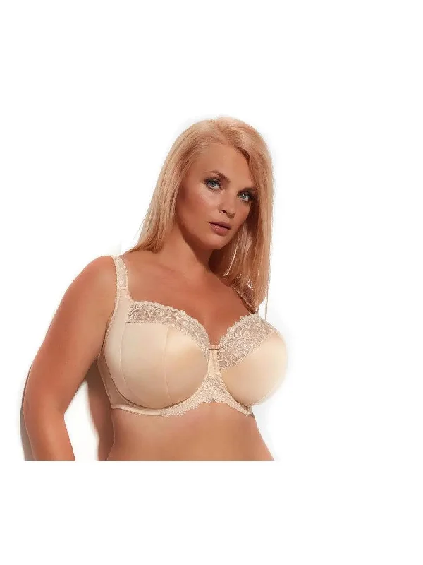 Beige Betty Semi Soft Cup Bra in Bands 30 through 40 Adjustable Fit Bra