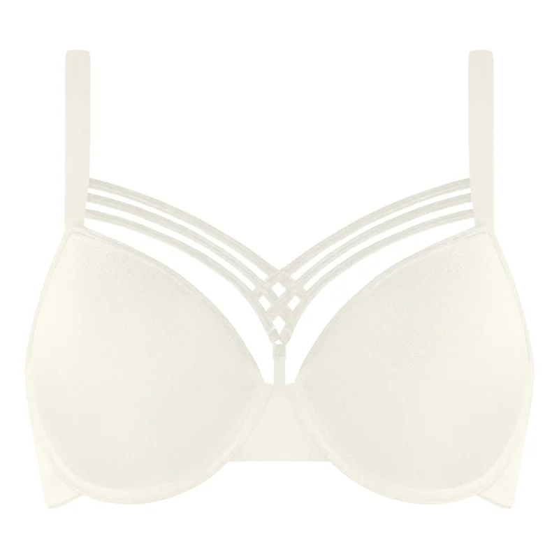 Marlies Dekkers Dame de Paris Plunge Bra Ivory Casual Bralette Set