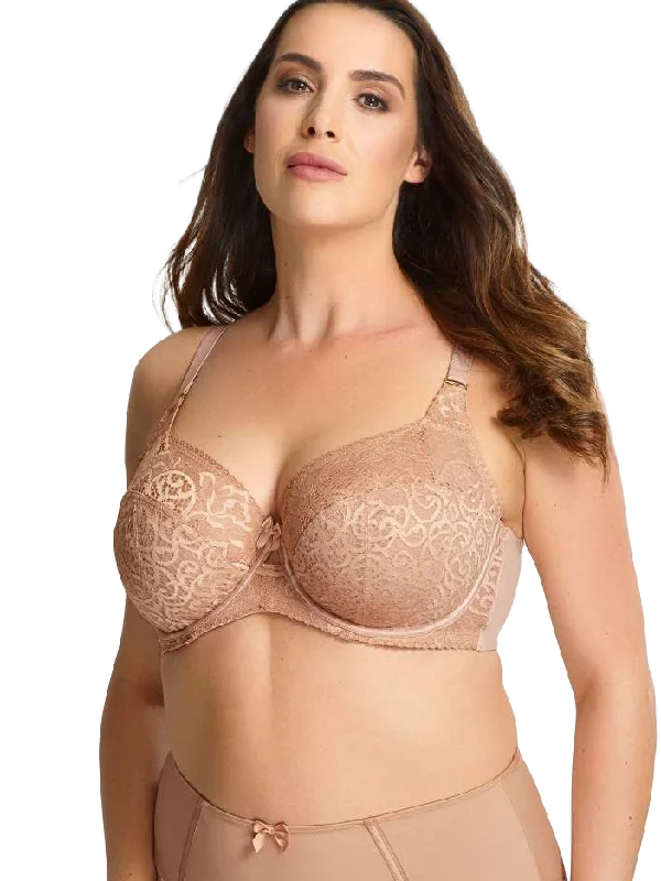 Honey Estel Full Cup Bra Sexy Mesh Bralette