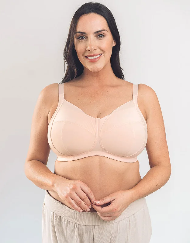 Royce Cara Comfort Bra Blush Pink Chic Lace Underwear