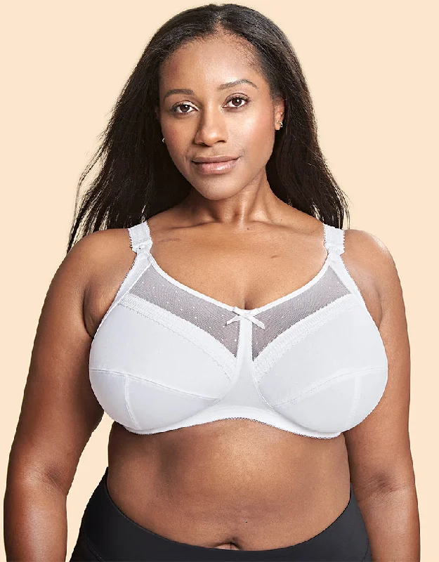 Royce Charlotte Nursing Bra White Soft Lace Bra