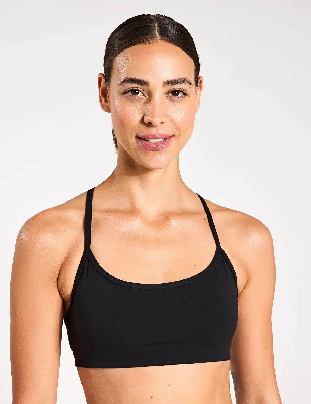 AllTheFeels Bra - Black Cotton Comfort Bra
