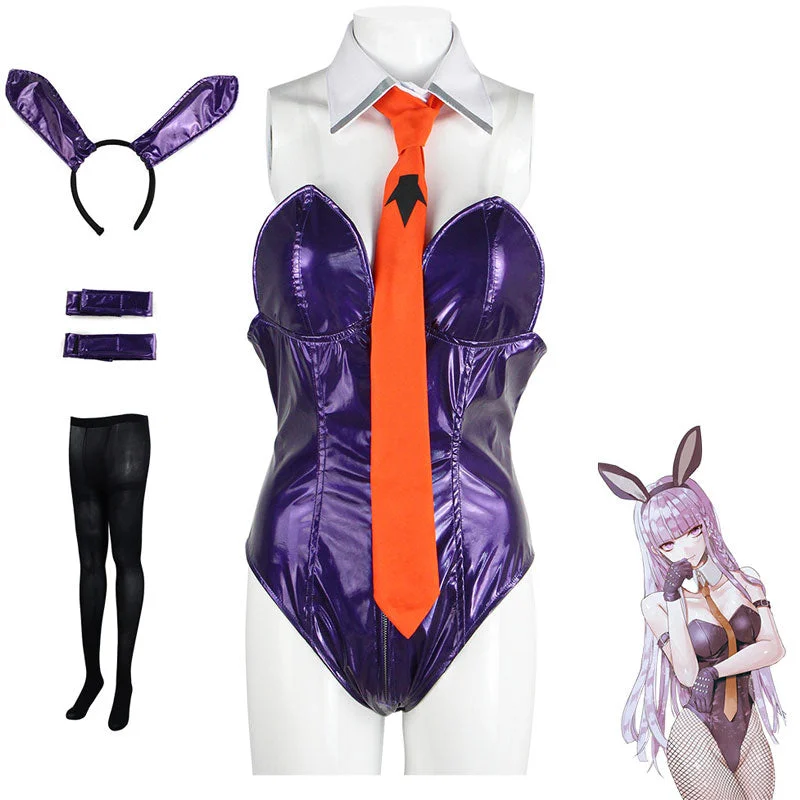 Anime Danganronpa: Trigger Happy Havoc Kyoko Kirigiri Swimsuit Cosplay Costumes Quick-Dry Tankini Anime Danganronpa: Trigger Happy Havoc Kyoko Kirigiri Swimsuit Cosplay Costumes Quick-Dry Tankini