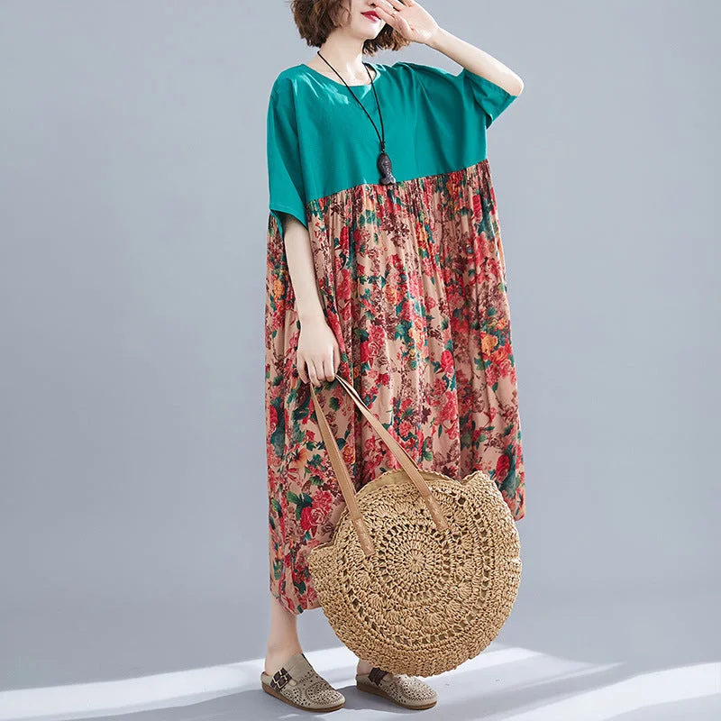 Ethnic Plus Sizes Cozy Linen Summer Maxi Dresses for Women Cozy Cold-Shoulder Maxi Dress Ethnic Plus Sizes Cozy Linen Summer Maxi Dresses for Women Cozy Cold-Shoulder Maxi Dress