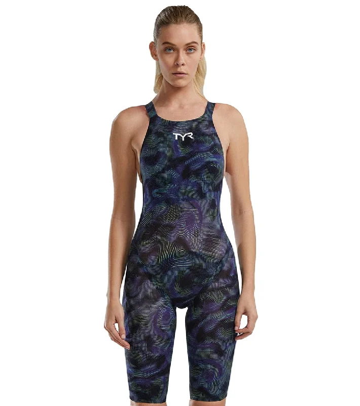 TYR Women's Avictor 2.0 Exolon Open Back Tech Suit Swimsuit Lime/Navy Two-Piece Beachwear TYR Women's Avictor 2.0 Exolon Open Back Tech Suit Swimsuit Lime/Navy Two-Piece Beachwear