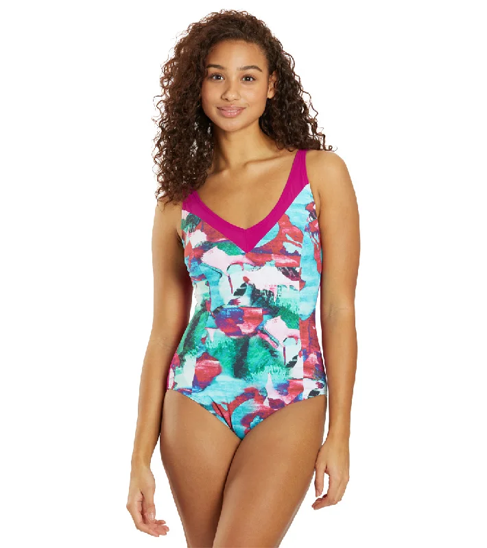 Arena Women's Bodylift Stefania Wing Back One Piece Swimsuit Classic Swimsuit Design