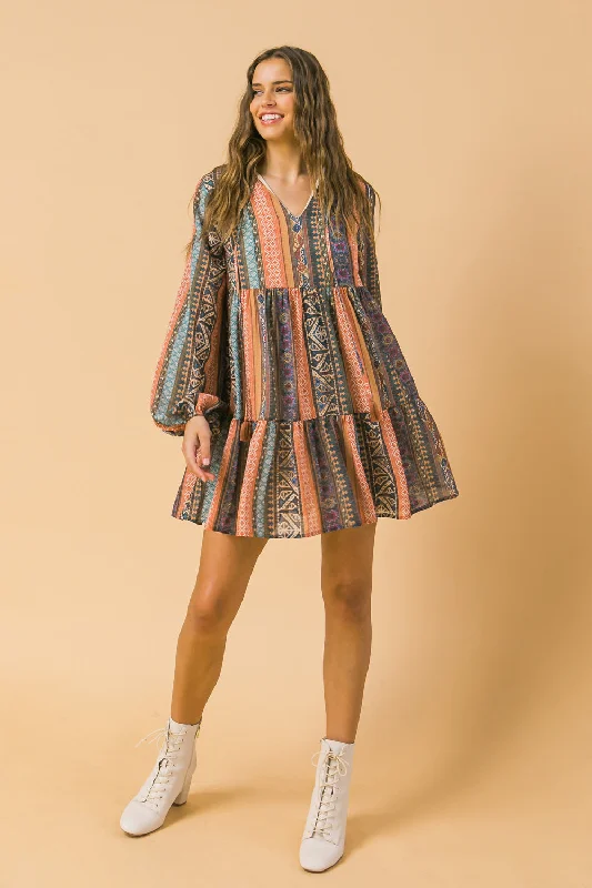 WAIT FOR YOU WOVEN MINI DRESS Casual Button-Up Mini Dress