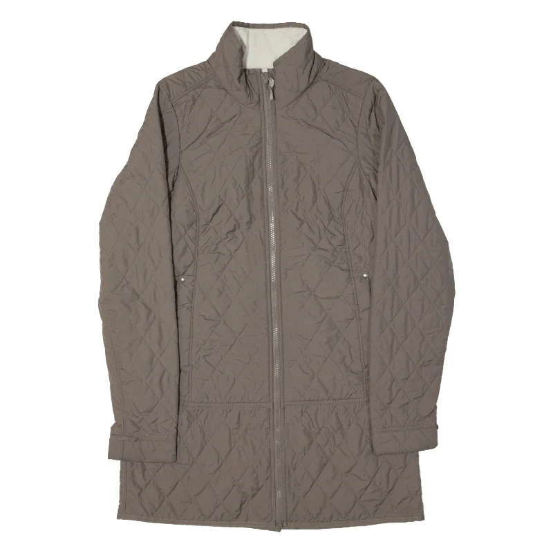 JACK WILLS Long Womens Quilted Jacket Beige XS Fleece Jacket Down Jacket Feather Jacket JACK WILLS Long Womens Quilted Jacket Beige XS Fleece Jacket Down Jacket Feather Jacket
