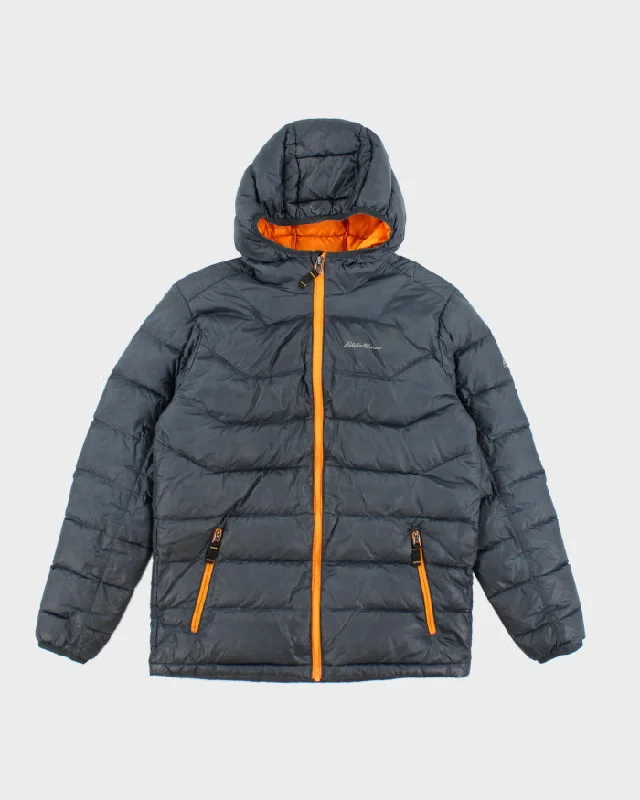 Vintage Eddie Bauer Lightweight Hooded Puffer Jacket - L One-Shoulder Jacket Off-the-Shoulder Jacket Asymmetrical Jacket Vintage Eddie Bauer Lightweight Hooded Puffer Jacket - L One-Shoulder Jacket Off-the-Shoulder Jacket Asymmetrical Jacket