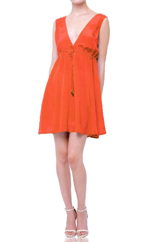 Oxi FIre Sleeveless Mini Dress Stylish Short-Sleeve Mini Dress