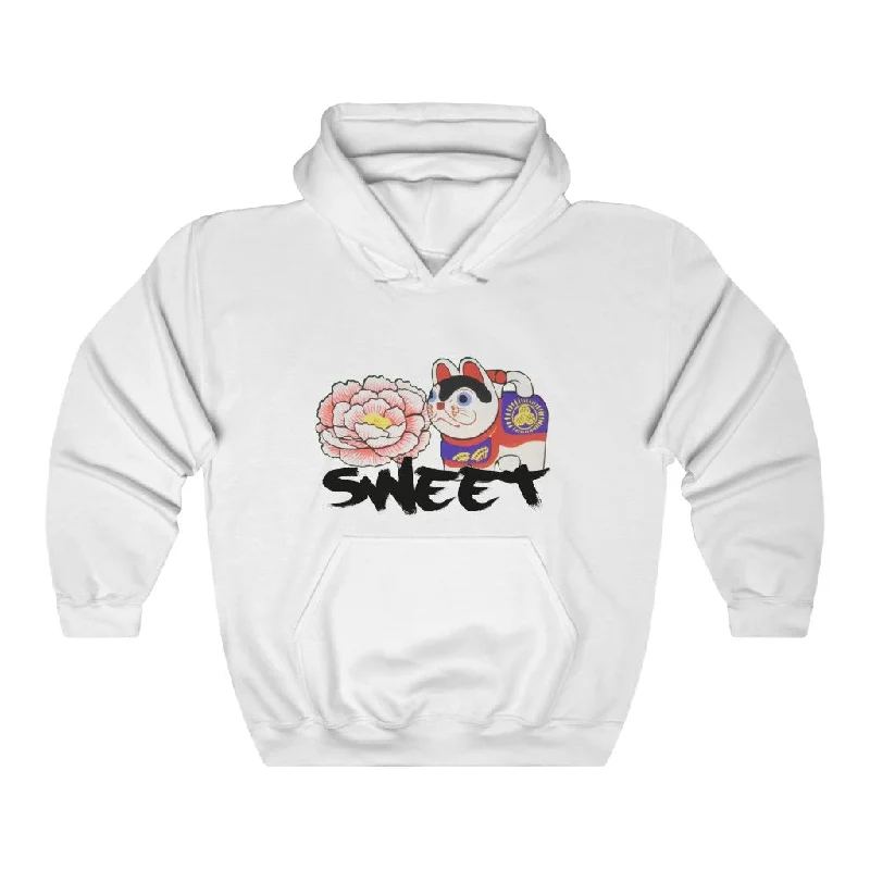 A Sweet Unisex Heavy Blend™ Hooded Sweatshirt Hoodie with Gradient Ombre Colorful