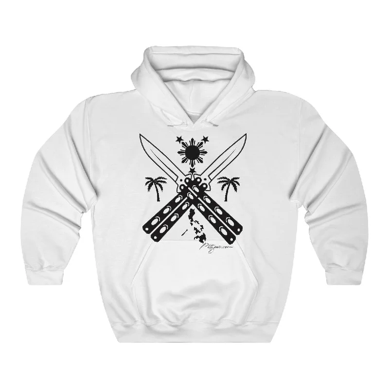 Balisong Paradise Unisex Heavy Blend™ Hooded Sweatshirt Hoodie with Side Slits Relaxed Casual