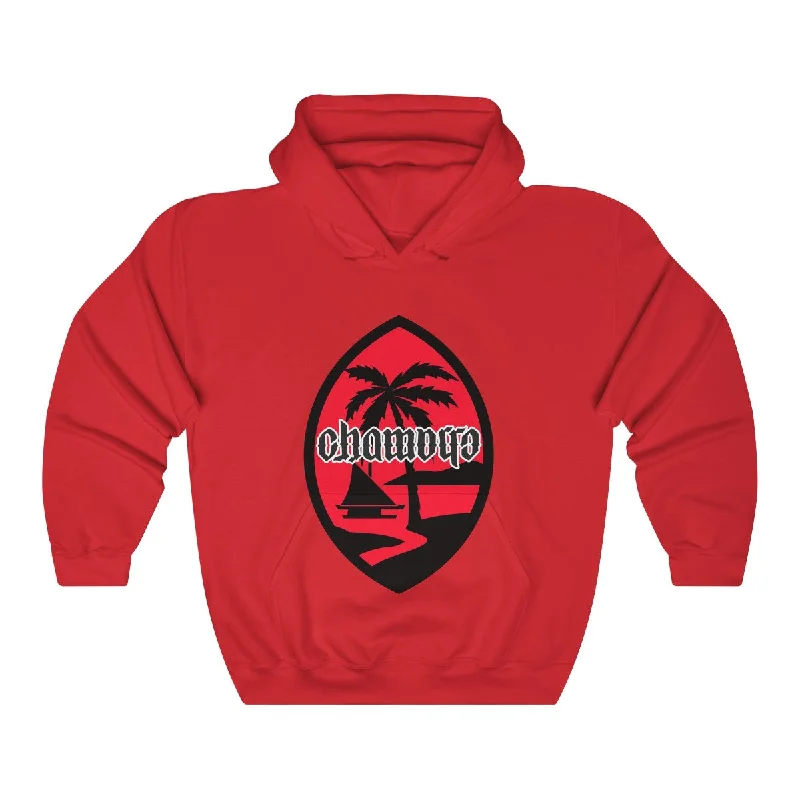 Chamorro 2020 Red Unisex Heavy Blend™ Hooded Sweatshirt Hoodie Sweatshirt Pullover