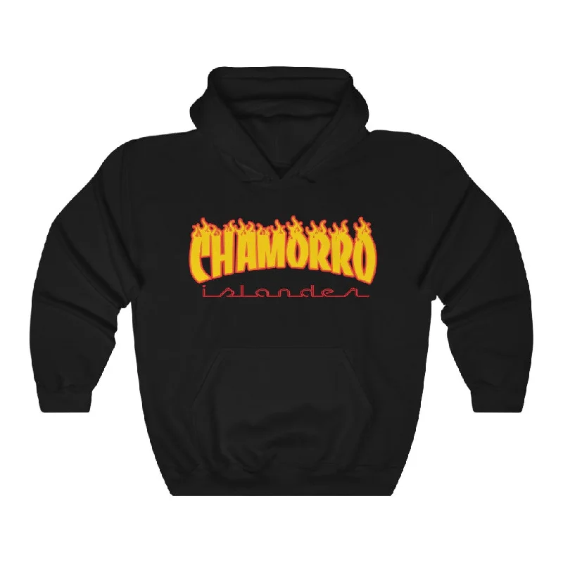 Chamorro Islander Unisex Heavy Blend™ Hooded Sweatshirt Hoodie with Pastel Soft Subtle