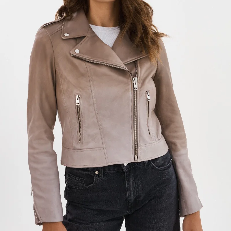 Donna Leather Jacket | Desert Gradient Mesh Jacket Canvas Jacket Denim Jacket