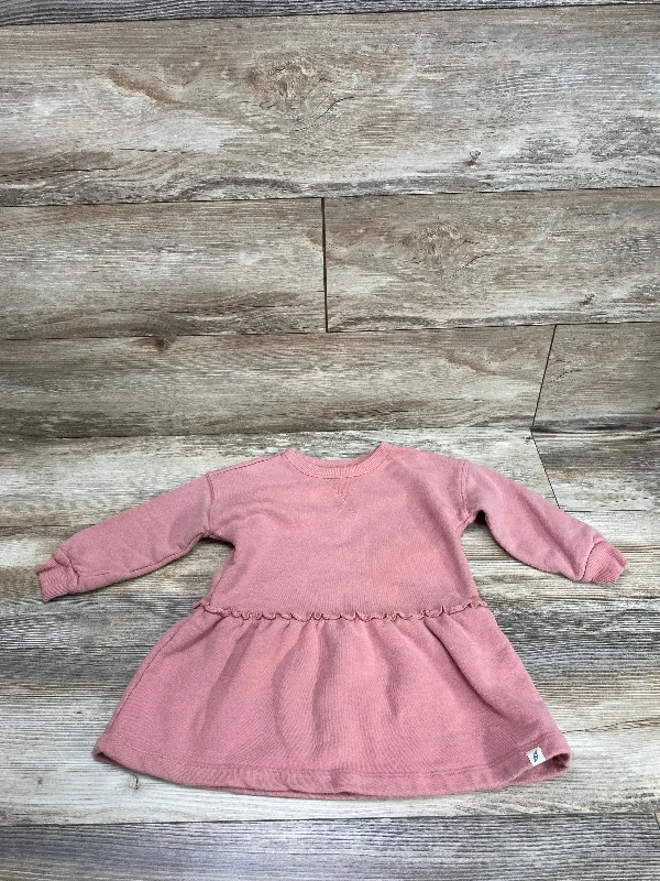 Easy-Peasy Sweatshirt Dress Pink sz 3T Hoodie Sweatshirt Pullover