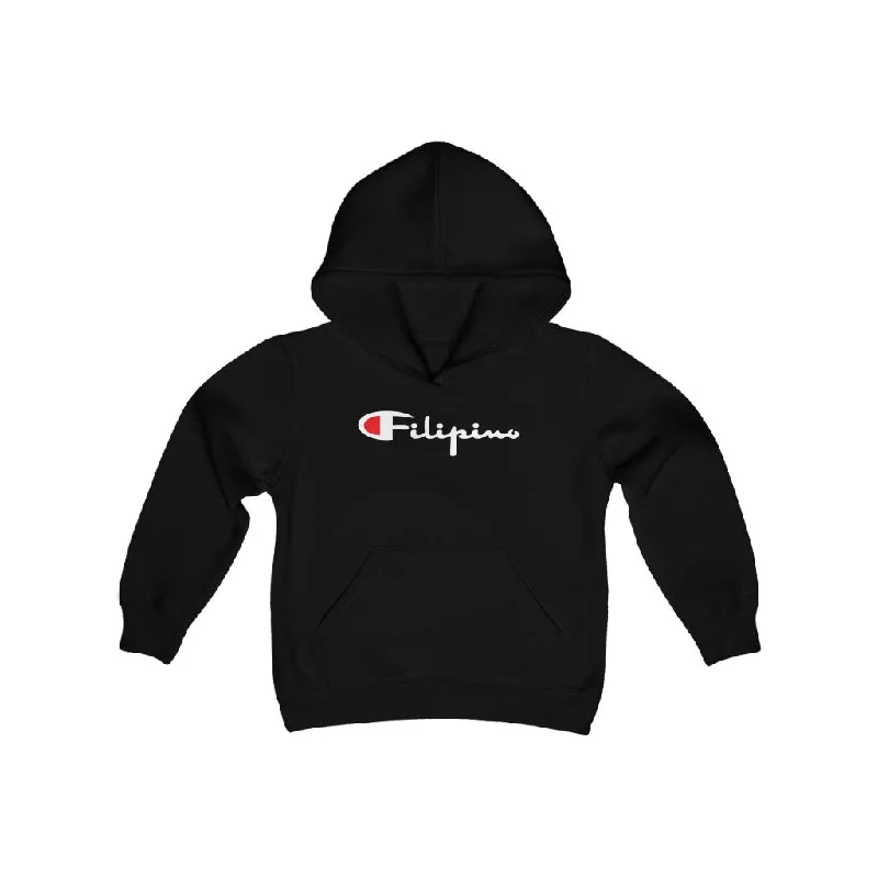 Filipino Champion Kids Youth Heavy Blend Hooded Sweatshirt Hoodie with Lining Warm Insulated