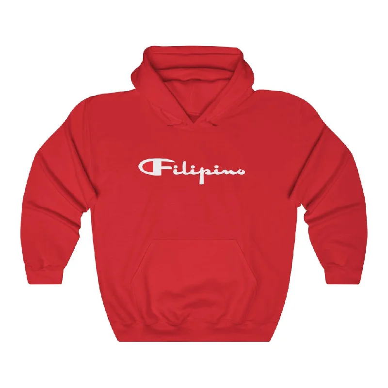 Filipino Champion Unisex Heavy Blend™ Hooded Sweatshirt Hoodie with Slim Fit Tailored Modern