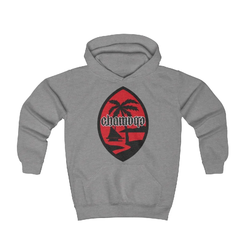 Guam Chamorro Red 2020 Youth Hoodie Hoodie Crop Top Short Trendy