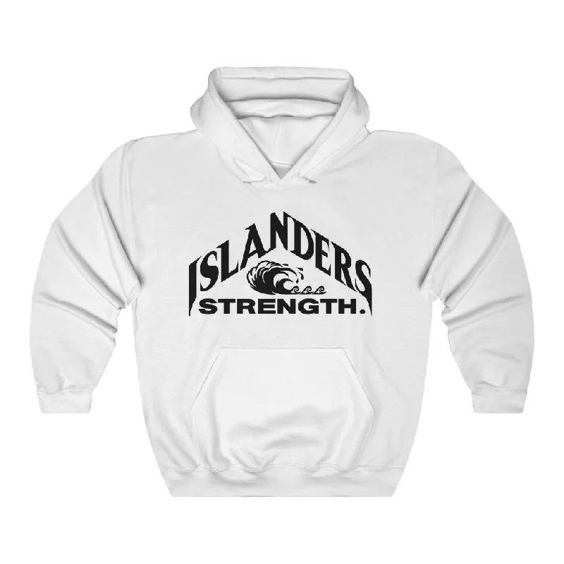 Islanders Strength Unisex Heavy Blend™ Hooded Sweatshirt Hoodie with Slit Hem Functional Movement