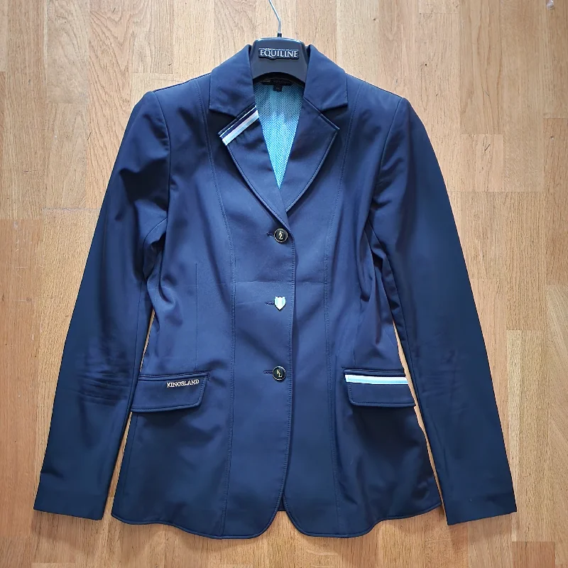 Kingsland navy show jacket, ladies 8 Herringbone Jacket Houndstooth Jacket Plaid Jacket