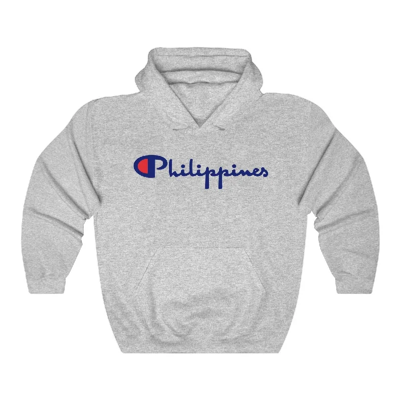 Philippines Champion Heavy Blend™ Hooded Sweatshirt Hoodie with High Neck Warm Protective