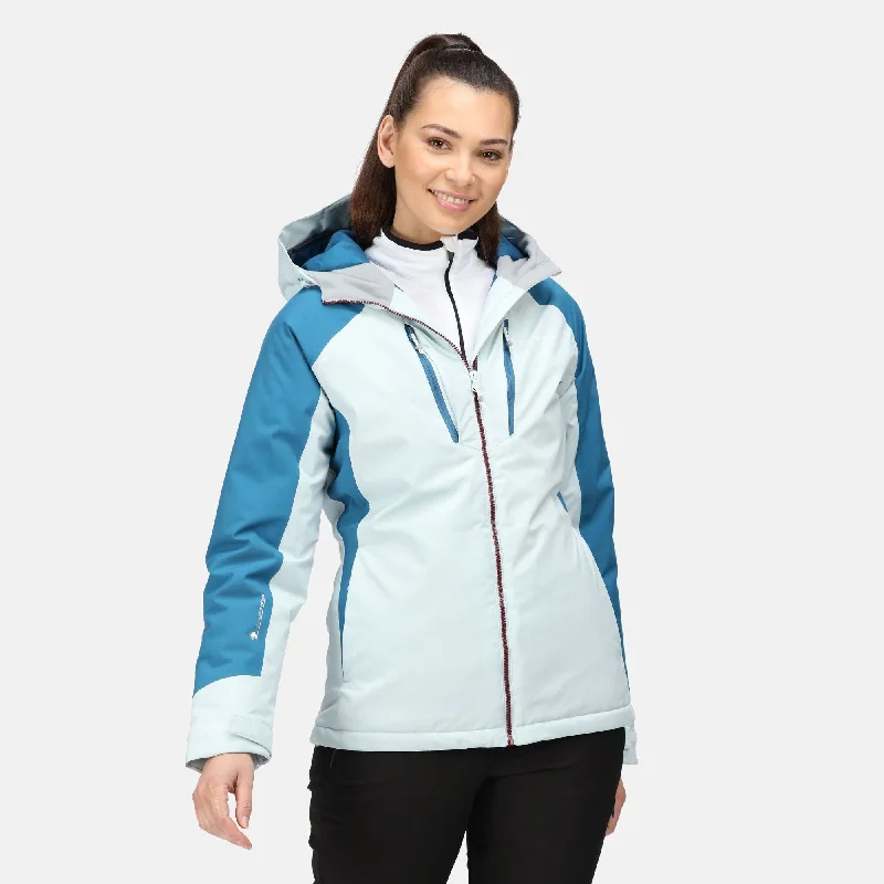 Regatta Ladies Padded Highton Jacket -ICE (10, 18 only) A-Line Jacket Boat Neck Shawl Collar